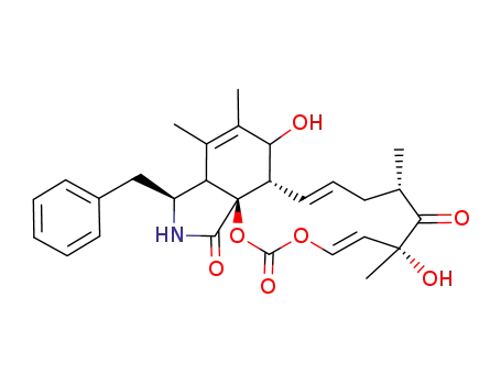 (13E,16S,18R,19E)-7,18-Dihydroxy-10-phenyl-16,18-dimethyl-5,6-didehydro-21,23-dioxa[13]cytochalasa-13,19-diene-1,17,22-trione