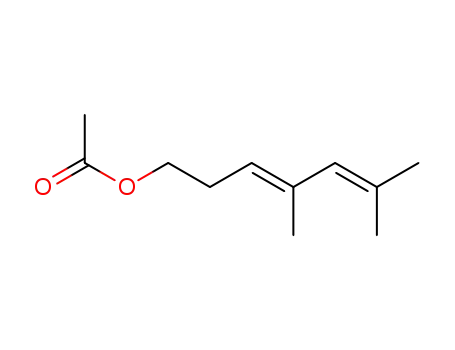 Molecular Structure of 13679-06-6 ((<i>E</i>)-7-acetoxy-2,4-dimethyl-hepta-2,4-diene)