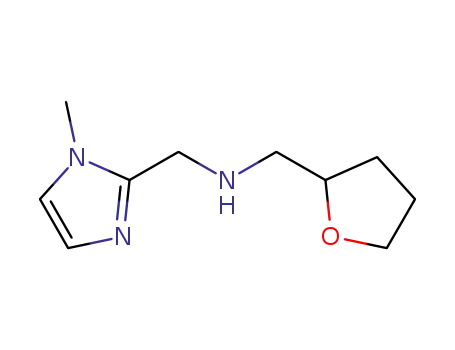 Molecular Structure of 886505-22-2 ([(1-Methyl-1H-imidazol-2-yl)methyl]-(tetrahydrofuran-2-ylmethyl)amine dihydrochloride)