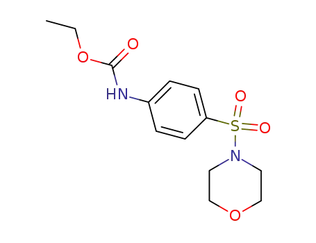 Molecular Structure of 81865-17-0 (ethyl [4-(morpholin-4-ylsulfonyl)phenyl]carbamate)