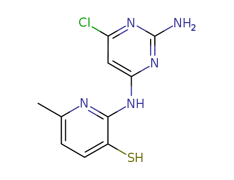 2-[(2-amino-6-chloropyrimidin-4-yl)amino]-6-methylpyridine-3-thiol
