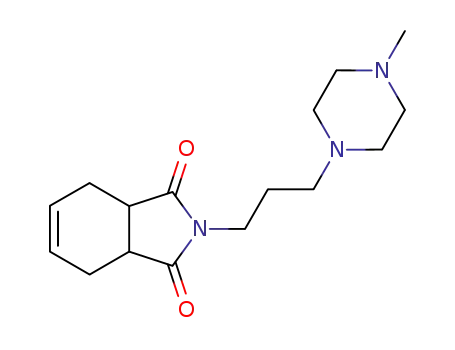 Molecular Structure of 88564-73-2 (2-[3-(4-methylpiperazin-1-yl)propyl]-3a,4,7,7a-tetrahydro-1H-isoindole-1,3(2H)-dione)
