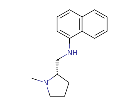 2-Pyrrolidinemethanamine,1-methyl-N-1-naphthalenyl-, (2S)- cas  82160-07-4