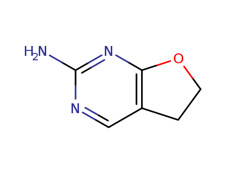 Furo[2,3-d]pyrimidine, 2-amino-5,6-dihydro- (7CI)