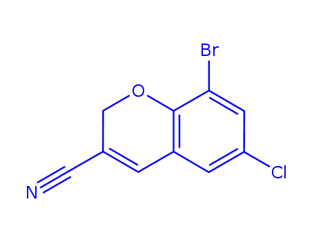 8-브로모-6-클로로-2H-크로멘-3-탄소니트릴