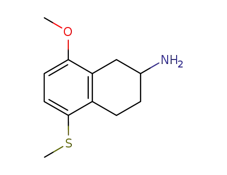8-Methoxy-5-(methylthio)-2-tetralinamine
