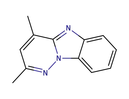 피리다지노[1,6-a]벤즈이미다졸, 2,4-디메틸-(9CI)