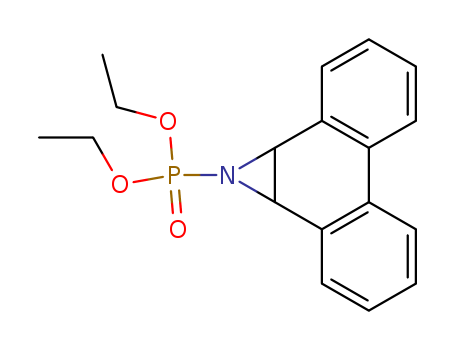 Phosphonic acid,(1a,9b-dihydro-1H-phenanthro[9,10-b]azirin-1-yl)-, diethyl ester (9CI)