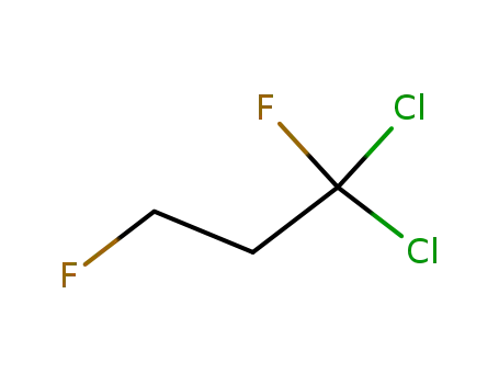 Molecular Structure of 121612-64-4 (1,1-Dichloro-1,3-difluoro-propane)