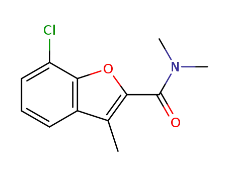 7-클로로-N,N,3-트리메틸-2-벤조푸란카르복사미드