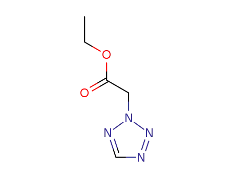 Molecular Structure of 81548-03-0 (ethyl 2H-tetrazol-2-ylacetate)