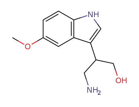 2-(5-메톡시-3-인돌릴)-3-아미노프로판올