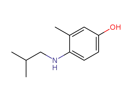 4-(2-Methyl-propylamino)-3-methyl-phenol