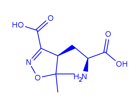 (2R,4S)-REL-ALFA-AMINO-3-CARBOXY-4,5-DIHYDRO-5,5-DIMETHYL-4-ISOXAZOLEPROPANOIC ACID