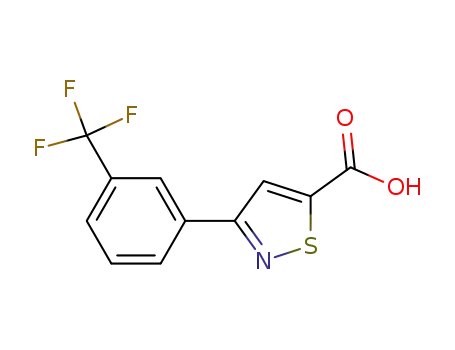 3-(3-(트리플루오로메틸)페닐)-5-이소티아졸카르복실산
