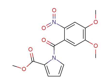 methyl 1-(4,5-dimethoxy-2-nitro-benzoyl)pyrrole-2-carboxylate cas  82635-52-7