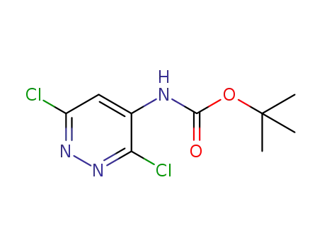 Molecular Structure of 887310-61-4 (4-(Boc-amino)-3,6-dichloropyridazine)
