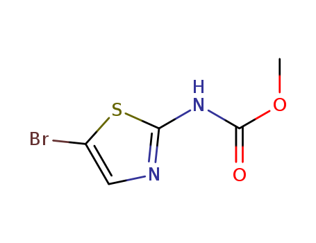 Carbamic  acid,  (5-bromo-2-thiazolyl)-,  methyl  ester  (9CI)