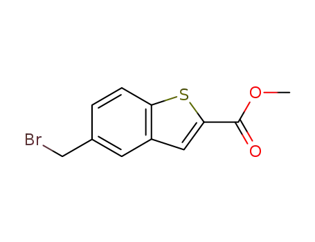 methyl 5-(bromomethyl)benzothiophene-2-carboxylate
