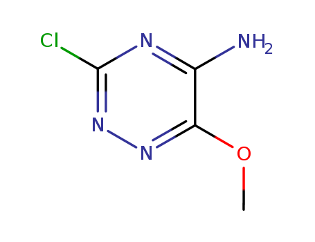 1,2,4-TRIAZIN-5-AMINE,3-CHLORO-6-METHOXY-
