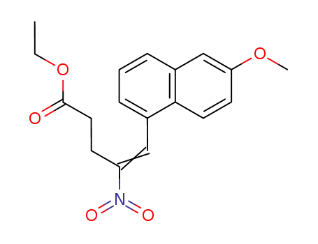 ethyl (Z)-5-(6-methoxynaphthalen-1-yl)-4-nitropent-4-enoate