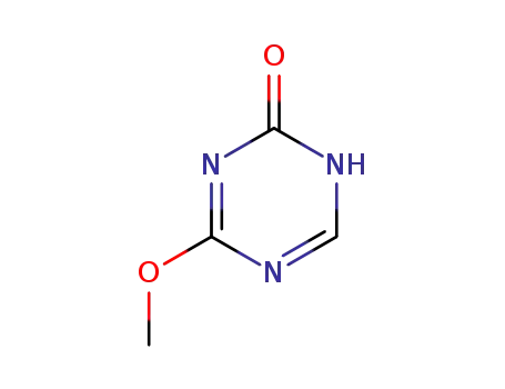 Molecular Structure of 89033-38-5 (6-methoxy-1,3,5-triazin-2(1H)-one)