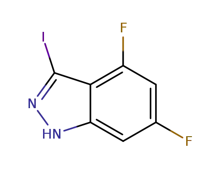 4,6-디플루오로-3-요오도인다졸