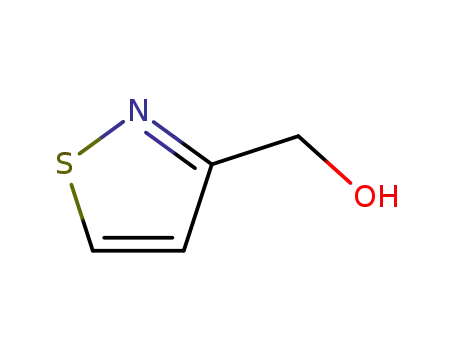 Molecular Structure of 89033-17-0 (isothiazol-3-ylMethanol)