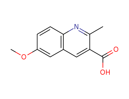 6-METHOXY-2-METHYLQUINOLINE-3-CARBOXYLIC ACID
