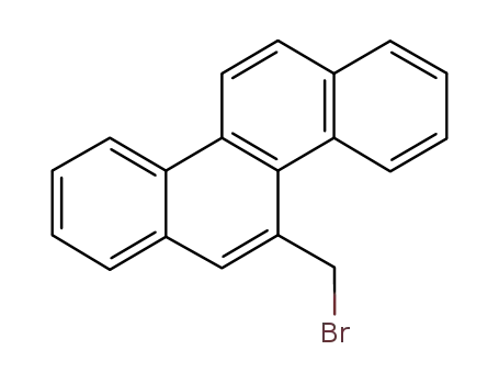 Molecular Structure of 85083-61-0 (Chrysene, 5-(bromomethyl)-)