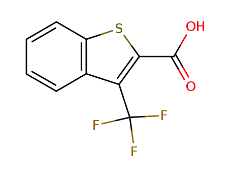 벤조[B]티오펜-2-카르복실산, 3-(트리플루오로메틸)-