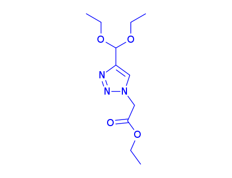 (4-Diethoxymethyl-[1,2,3]triazol-1-yl)-acetic acid ethyl ester