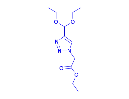 (4-디에톡시메틸-[1,2,3]트리아졸-1-일)-아세트산 에틸 에스테르