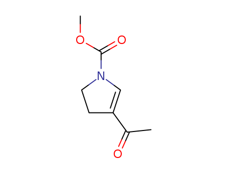 1H-Pyrrole-1-carboxylic acid, 4-acetyl-2,3-dihydro-, methyl ester (9CI)
