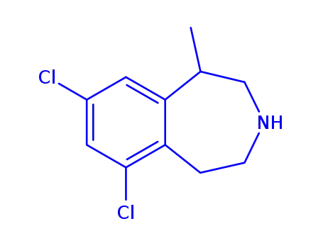 7,9-dichloro-5-methyl-2,3,4,5-tetrahydro-1H-3-benzazepine
