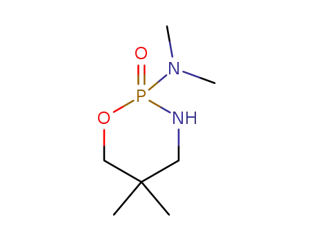Molecular Structure of 88946-46-7 (N,N,5,5-tetramethyl-1,3,2-oxazaphosphinan-2-amine 2-oxide)