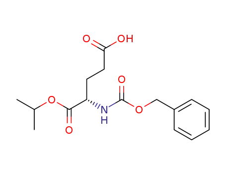 L-Glutamic acid, N-[(phenylmethoxy)carbonyl]-, 1-1-methylethyl) ester