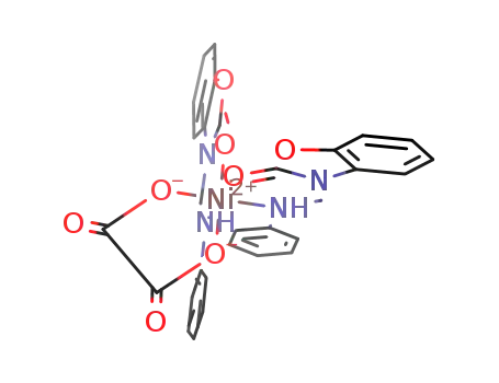 Nickel, (ethanedioato(2-)-O,O')bis(3-((phenylamino)methyl)-2(3H)-benzoxazolone-N(sup N(sup 3),O(sup 2))-