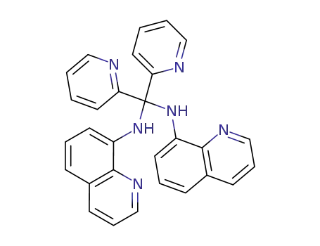 Molecular Structure of 82358-78-9 (di(2-pyridyl)-N,N-di((8-quinolyl)amino)methane)
