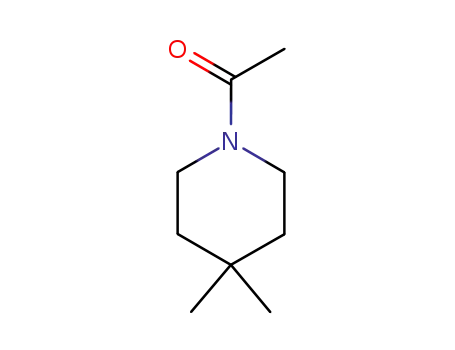 Molecular Structure of 82679-31-0 (Piperidine, 1-acetyl-4,4-dimethyl- (9CI))