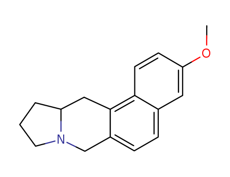 Benzo(f)pyrrolo(1,2-b)isoquinoline, 7,9,10,11,11a,12-hexahydro-3-methoxy- cas  82589-57-9