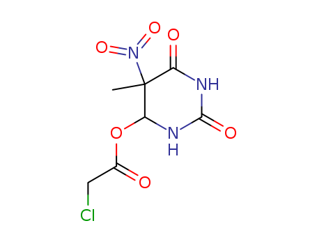 4-CHLOROACETYLOXY-5-NITRO-4,5-DIHYDROTHYMINE