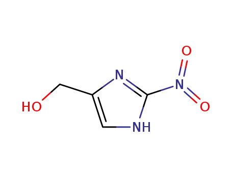 Molecular Structure of 82594-81-8 (1H-Imidazole-4-methanol, 2-nitro- (9CI))