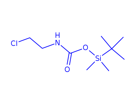 Carbamic acid,(2-chloroethyl)-, (1,1-dimethylethyl)dimethylsilyl ester (9CI) cas  82475-65-8
