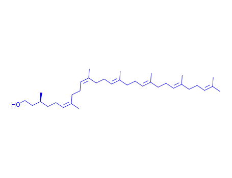 Molecular Structure of 88929-43-5 (dihydroheptaprenol)