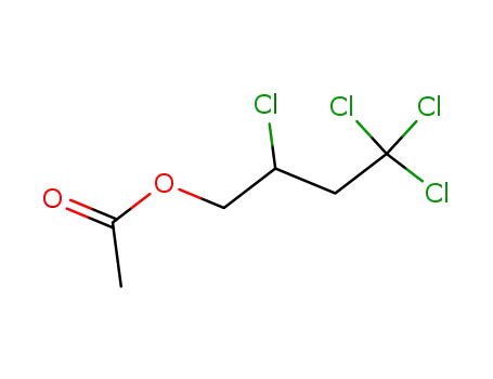 Molecular Structure of 1561-47-3 (1-Butanol, 2,4,4,4-tetrachloro-, acetate)