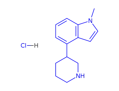 1-메틸-4-(3-피페리디닐)-1H-인돌 모노염산염