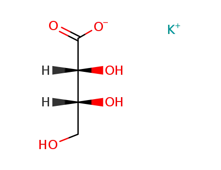 Molecular Structure of 88759-55-1 (PotassiumD-erythronate)