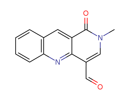 2-METHYL-1-OXO-1,2-DIHYDROBENZO[B]-1,6-NAPHTHYRIDINE-4-CARBALDEHYDE