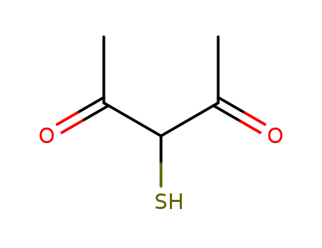 Molecular Structure of 82869-02-1 (2,4-Pentanedione, 3-mercapto- (9CI))